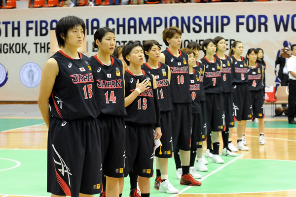 第25回FIBA Asia女子選手権（2013年）より