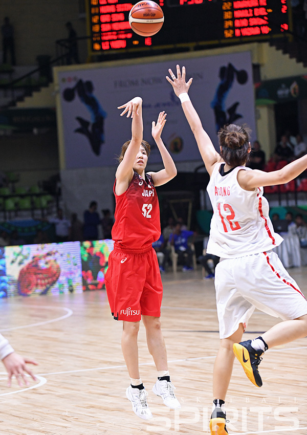 女子アジアカップ フォトレポート 準決勝 日本 74 71 中国 バスケットボールスピリッツ