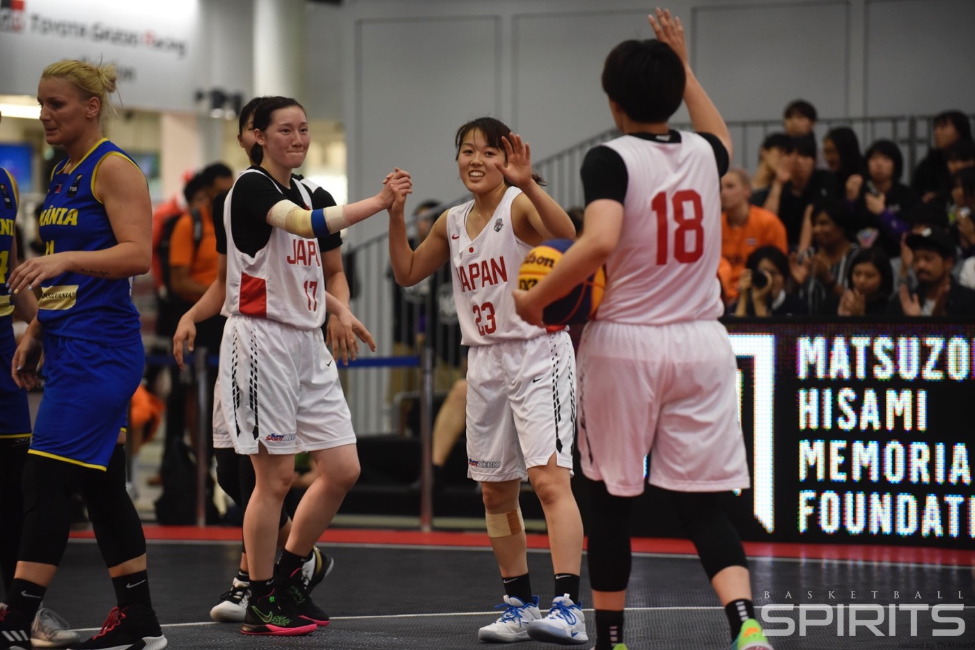 女子3 3国際大会に2チーム参戦する日本代表はいずれも首位で予選通過し 本日決勝トーナメントがお台場で開催 バスケットボールスピリッツ