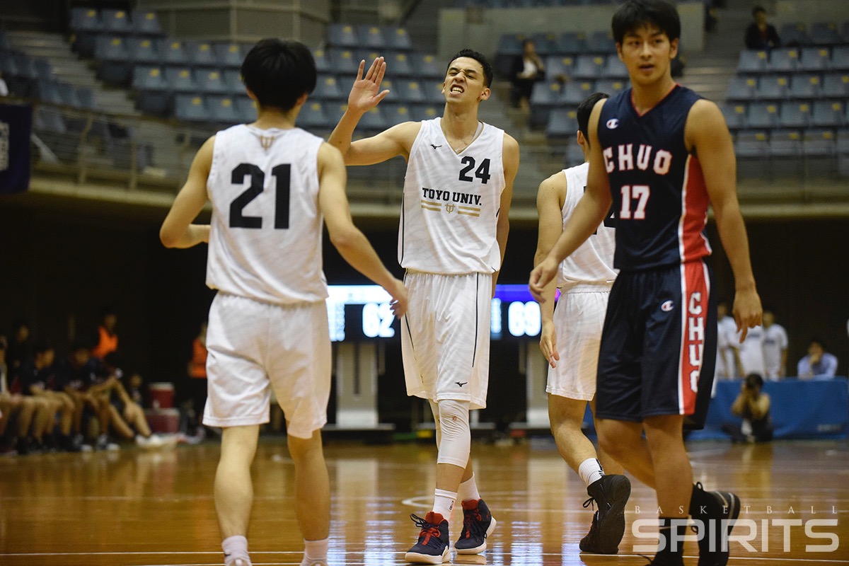 2部から日本代表候補に選出されたシンデレラボーラー 東洋大学 24 ラシード ファラーズ バスケットボールスピリッツ